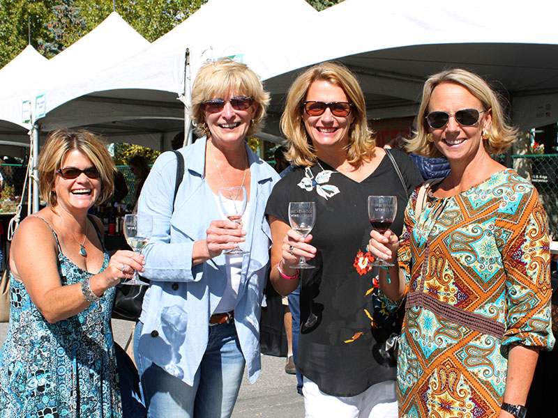 Ladies at the Wine Classic